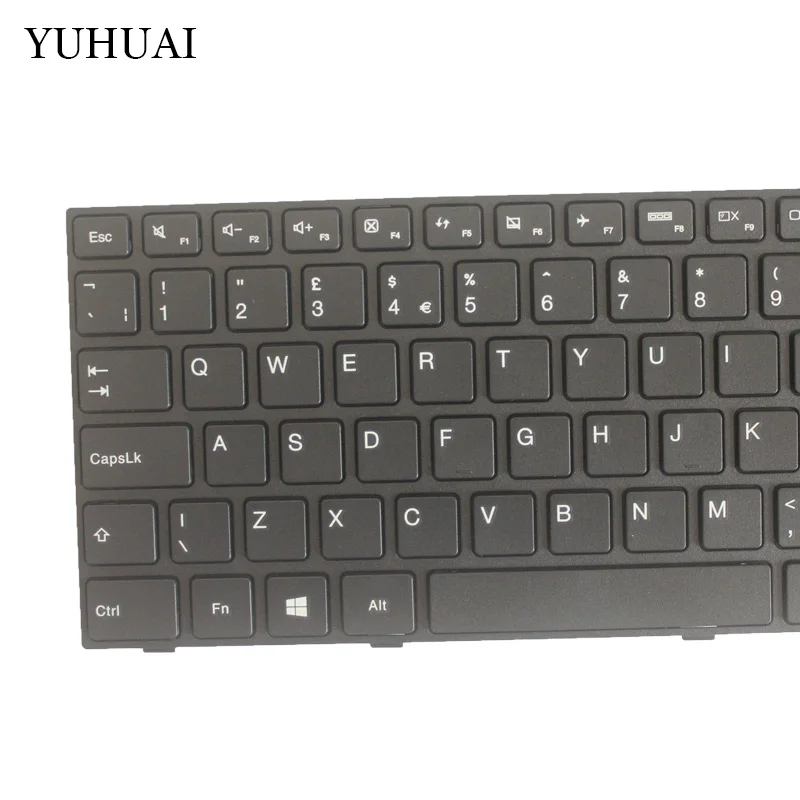 NOVO teclado do reino UNIDO, Para Lenovo 100-14 100-14IBD reino UNIDO teclado do Laptop Preto Imagem 3