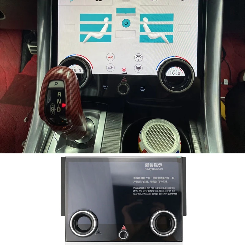Estacionamento Ar-condicionado de Controle de 10,1 Polegadas CA Visor do Painel Para Land Rover Range Rover Sport 2014-2017 LCD Clima Estéreo Tela Imagem 4