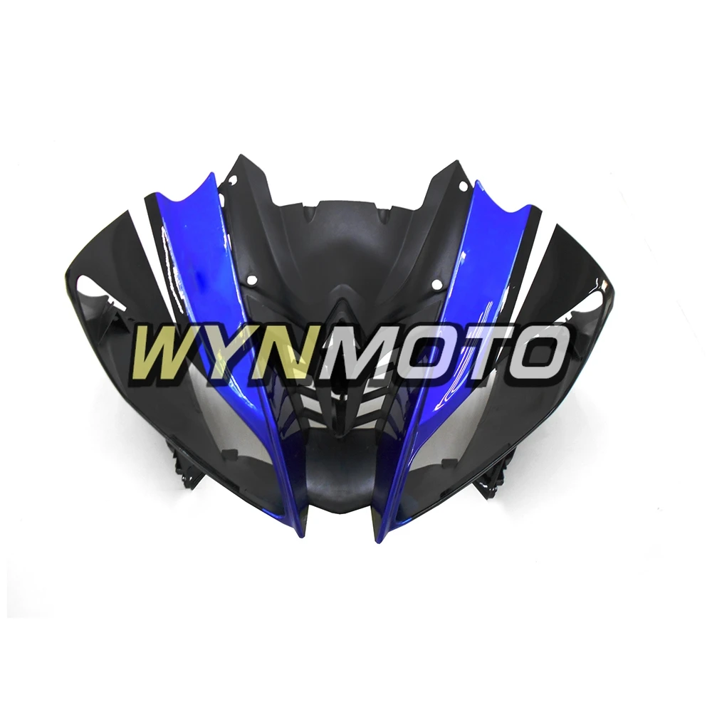 ABS, Injeção de Plástico Carenagem da Yamaha YZF R6 Ano 2008 - 2015 08-15 2016 16 Moto Carenagem Integral Kit Azul Royal, Preto Imagem 1