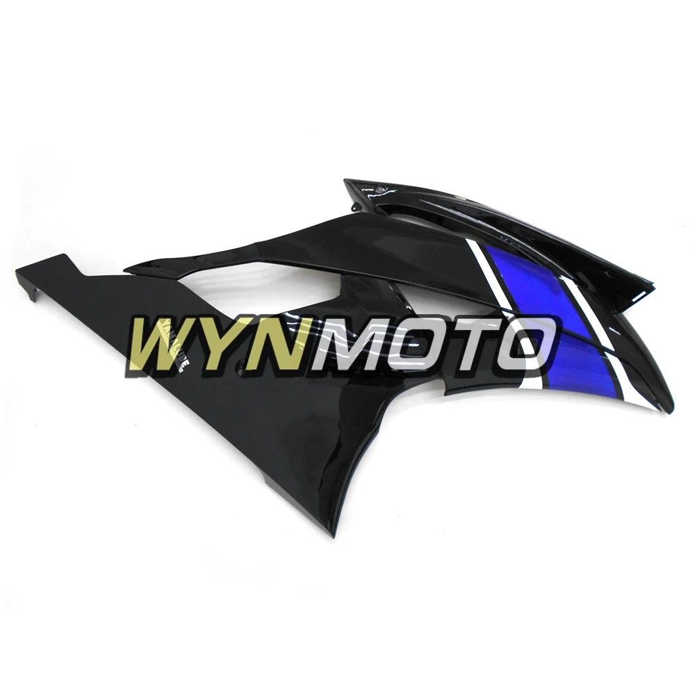 ABS, Injeção de Plástico Carenagem da Yamaha YZF R6 Ano 2008 - 2015 08-15 2016 16 Moto Carenagem Integral Kit Azul Royal, Preto Imagem 3