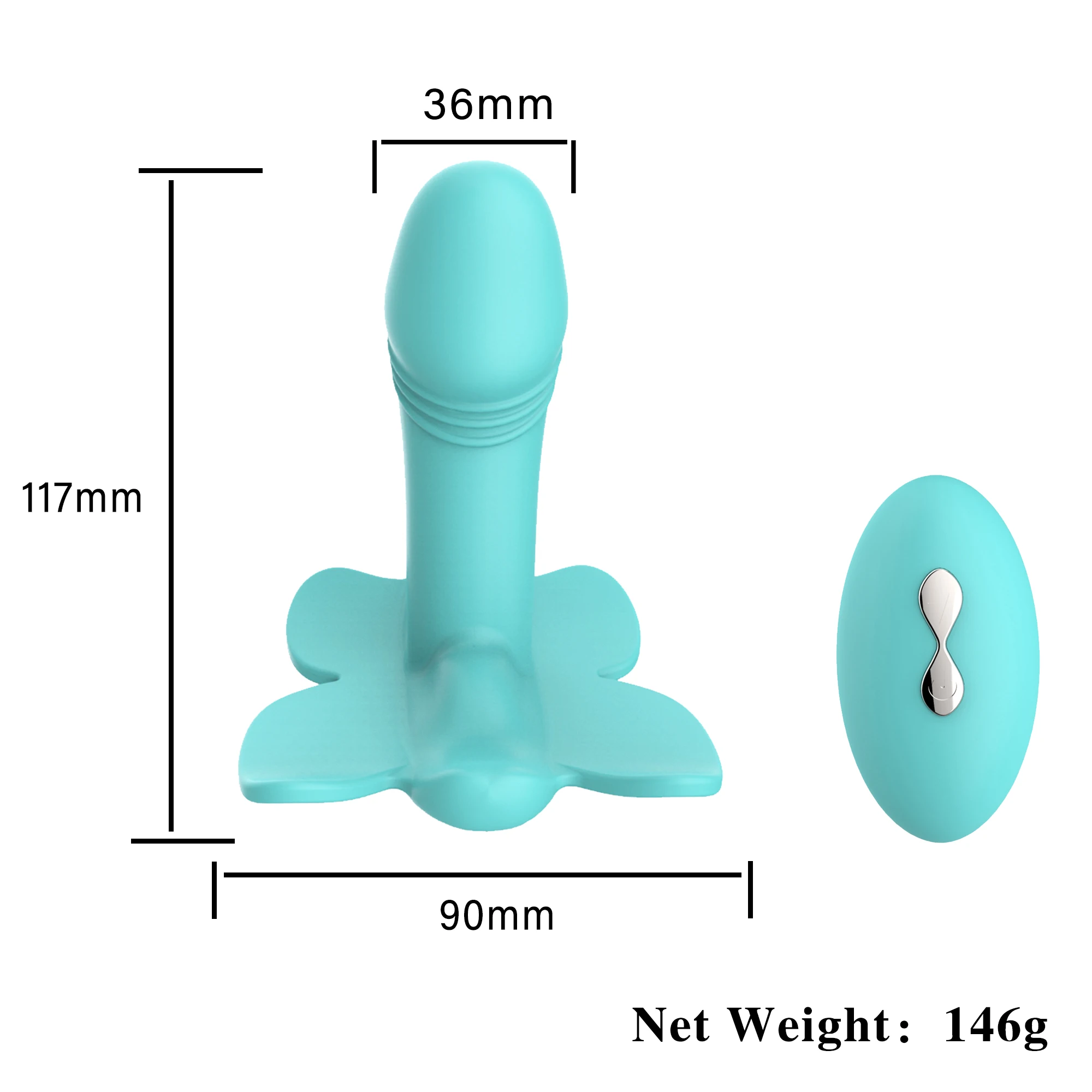 Com Controle remoto, Empurrando o Vibrador Vibradores Calcinhas para Mulheres Estimulador de Clitóris Adultos Máquina de Sexo Feminino Masturbador Vagina Brinquedo Imagem 5