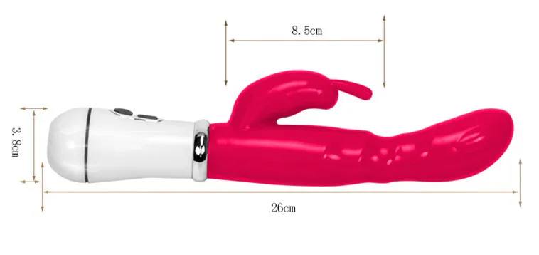 12 Velocidade de Forte Coelhos Vibrador Estimulador do Clitóris Dupla G-spot Massagem Brinquedos Sexuais Para as Mulheres Masturbador Feminino Sexo Sho Imagem 4
