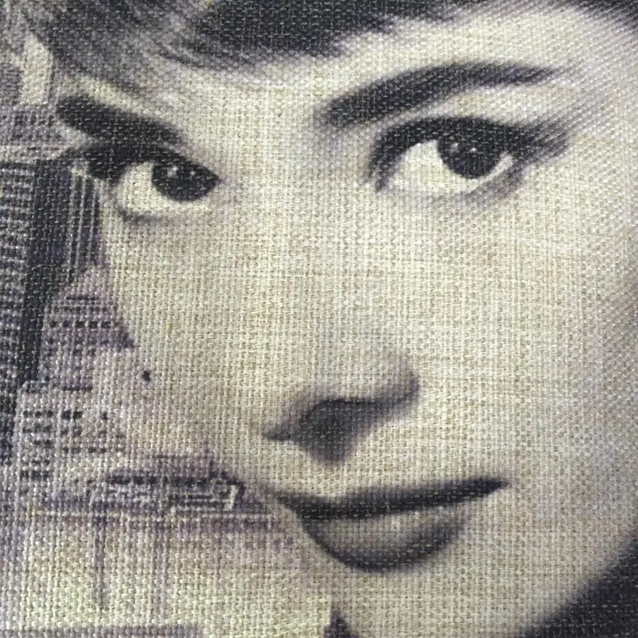 Retro tiras de Filme de Audrey Hepburn capa de almofada Hepburn fronha de Linho, fronhas de almofadas de decoração de casa de sofá cintura Travesseiros Imagem 4