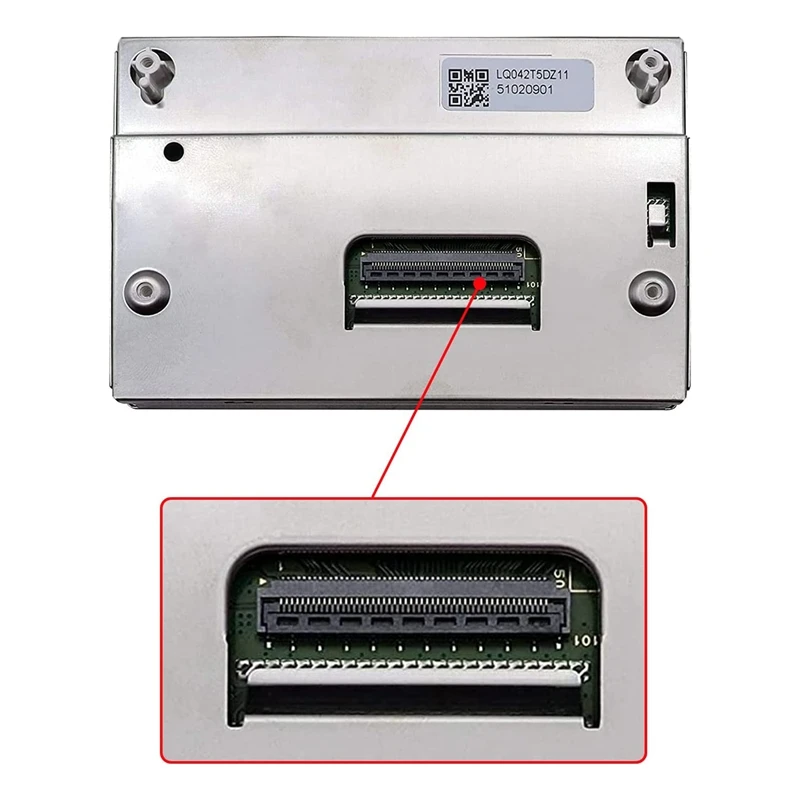 Cor do Visor LCD Tela de Painel de Pixel de Carro de Substituição Tela de exposição do LCD Para o Ford Escape Foco 2013-2016 RGB LQ042T5DZ11 Imagem 2
