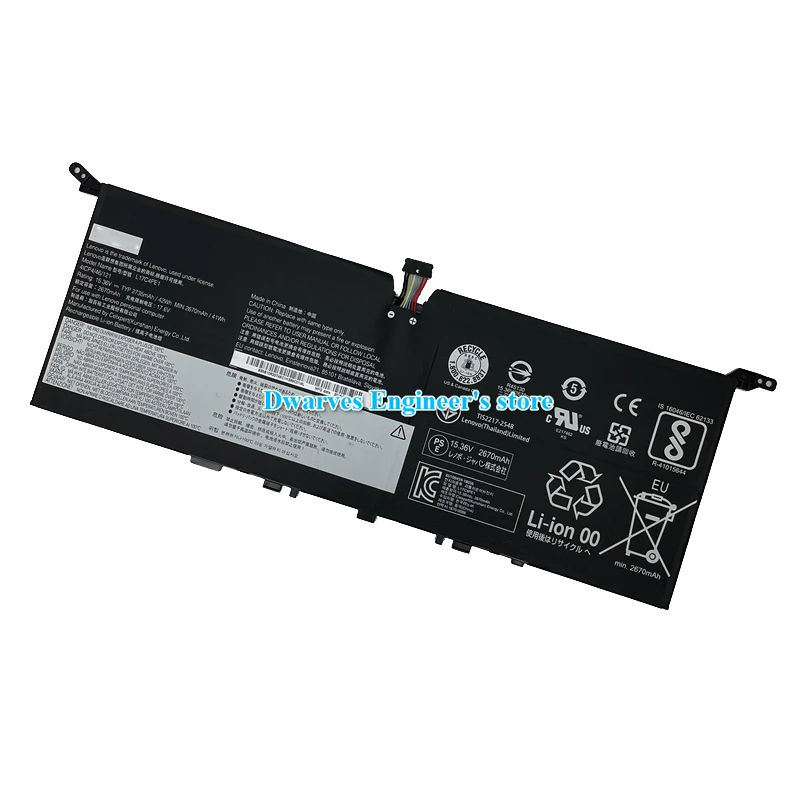 Genuíno L17C4PE1 5B10R32748 Bateria 15.36 V 2735mAh Para o Lenovo Yoga S730 YOGA S730-13 S730-13IWL81J0 Portátil Imagem 4