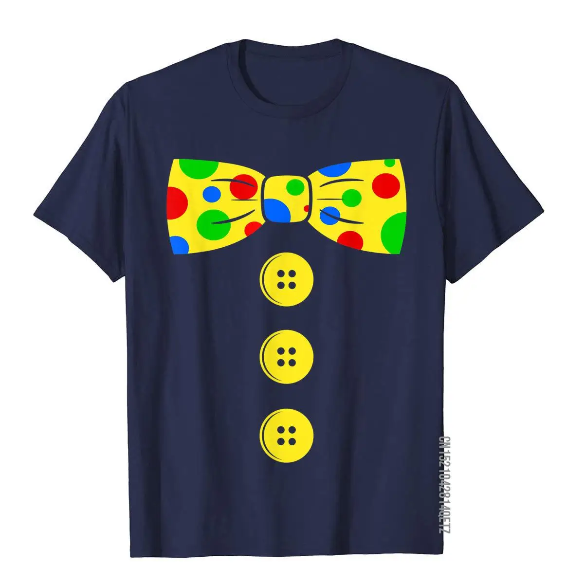 Palhaço Grande Laço T-Shirt Engraçada Brega Roupa De Palhaço Tee Europa Tops, Camisas Para Os Alunos Novos Chegada Do Algodão Do T-Shirts Jovem Imagem 2