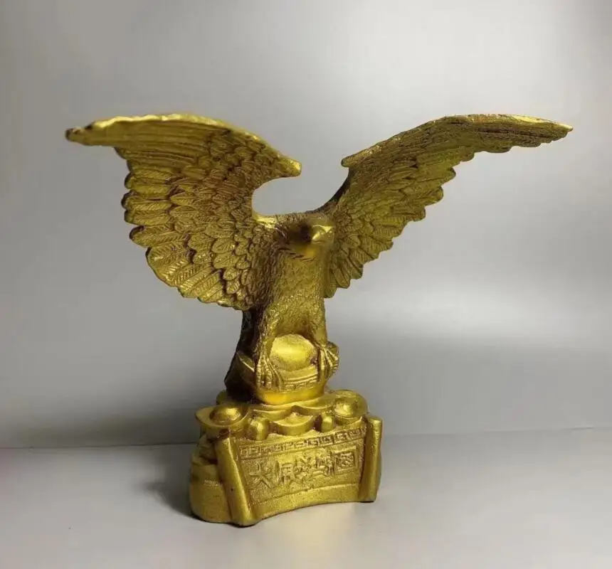 China águia de bronze do artesanato estátua Imagem 3