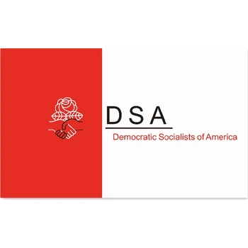 60x90cm/90x150cm/120x180cm Democráticos Socialistas da América bandeira 1