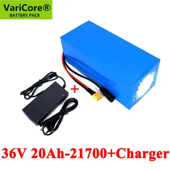 VariCore 36V 20Ah bateria 21700 10S4P 500W de potência de alta baterias 42V 20000mAh bicicleta elétrica Ebike com a BMS Proteção+Carregador 1