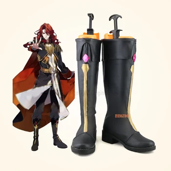 Fire Emblem: Três Casas Arvis Personagens De Anime Traje Prop Cosplay Sapatos Botas 1