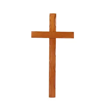 De Madeira Da Cruz De Jesus Cristo De Decoração De Casa De Cruz Católica Ornamento De Madeira Durável Pingente Igreja Enfeite Artesanal Cruz De Madeira 1