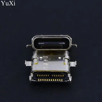 YuXi 2pcs/lote para Huawei Google Nexus 6P H1511 H1512 micro USB 3.1 tipo de interface C entrada de Alimentação do soquete do Conector de Carga da porta de ligação 2