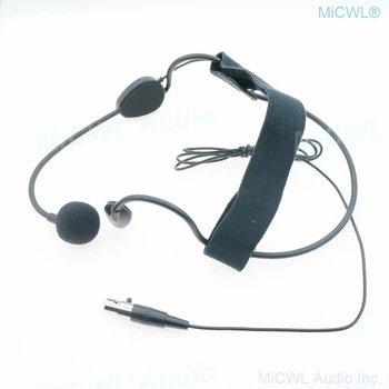 Pro TA4F mini ME3 Headwear Microfone Shure ME3 Condensador Fone de ouvido sem Fio Microfones do Sistema 2