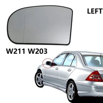 Driver Lado Esquerdo com Visualização Traseira Aquecida Vidro do Espelho para o Mercedes-Benz Classe E W211 2002-2008 W203 00-2004 2038100121