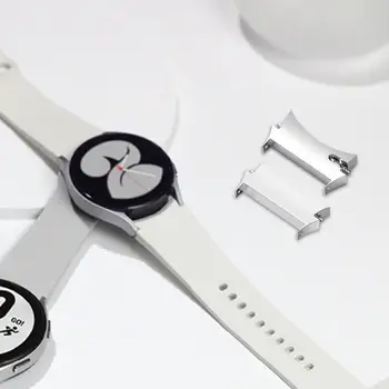 Fino Acabamento, Acessórios Assistir Smartwatch Banda Placa de Substituição para Samsung Galaxy Watch 4/Watch 4 Clássico 1