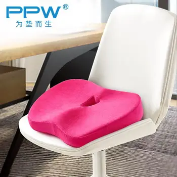 PPW Novo Cóccix Ortopédicos Almofada do Assento para Cadeira de Carro Office Home Inferior Bancos de Massagem, Almofada Respirável Belas nádegas 1