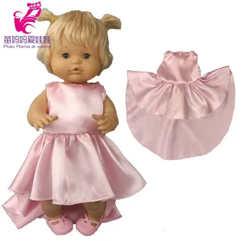 Para Nenuco Boneca cor-de-Rosa Vestido de Ropa y Su Hermanita 40cm as Bonecas do Bebê Vestido de Roupas 1