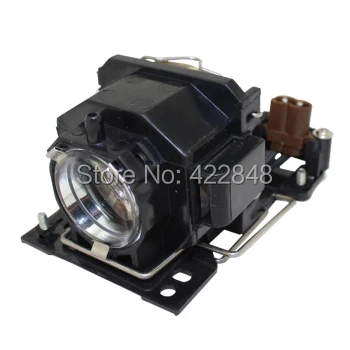 DT00821 comaptible lâmpada do projetor com alojamento para Hitachi CP-X264/CP-X3/CP-X3W/CP-X5/CP-X5W/CP-X6W projectores 2