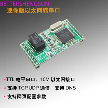 Ethernet para a porta serial/232/485 suporte TCP/UDP de comunicação oferecem suporte a DNS 1