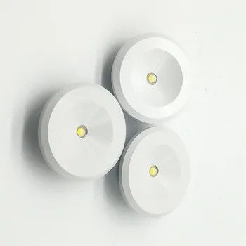 1pcs/monte Dimmable-Lâmpada do Teto do Gabinete Emissor de luz 3W LED Mini Armário Ponto de Luz Branco Quente/Branco AC110V/220V Iluminação interna 2