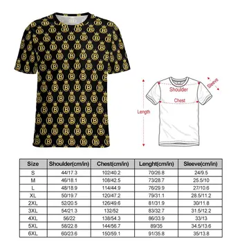 Coroa de ouro Bitcoin T-Shirt Cryptocurrency Moeda Vintage T-Shirts Homens Básica Camiseta de Verão de Manga Curta Tops Gráfico em Tamanho Grande 6XL 2