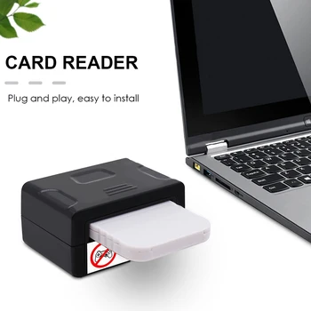 Original Leitor de Cartão Adaptador de Plug And Play do Leitor de Cartão do Tipo C para Windows PC, Consola de Jogos Leitor de Cartão para PS1 PS One PXS 1