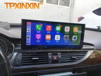 Multimídia Android De 10 Player auto-Rádio Estéreo Para Audi A6 A6L S6 RS7 2013 2014 2015 2016 2017 2018 GPS Receptor de Áudio da Unidade principal 1
