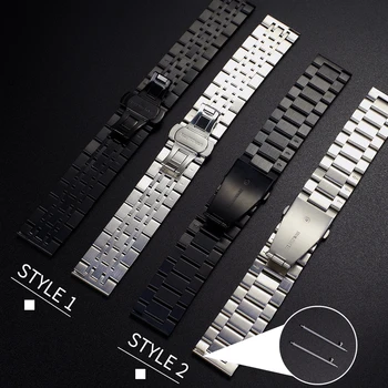 Para Huawei Assistir GT 2e Clássico de Metal, pulseira de aço inoxidável Smartwatch, Alça para GT 2 46mm Honra GS Pro Pulseira Watchbands 2