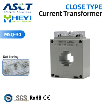 30A-300A/5A MSQ-30 de transformador de corrente de alta precisão de baixa tensão do transformador de corrente Personalizável de medição de nível de 0,5 s 0,2 s 1