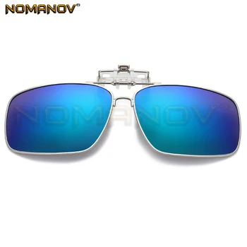 2020 Estilo De Verão Espelho Azul Cinza Polarizado Miopia Óculos Clipe Homens Mulheres Super Luz Polarizada Óculos De Sol De Condução 2