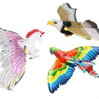 Novidade Flash Simulação Eléctrica Águia Voando Pássaro Rodar Brinquedos Interativos Crianças 1