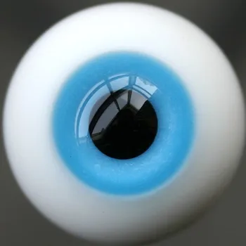 [wamami] Y07# 14mm Azul MSD DOD BJD Dollfie Olhos de Vidro Roupa 1