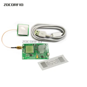 UHF RFID leitor de módulo USB/RS232/TTL interface com uart UHF Passivo 6C leitor UHF módulo SDK+MEDO+Documentação+Antena 1
