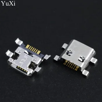 30pcs Micro USB conector Fêmea porta de carregamento do soquete do plugue para o samsung P5200 S7562 I8190 S7268 S7562 B9120 I8190n GT-S7562 1