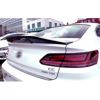 Tronco de carro Spoiler de Fibra de Carbono FRP Auto de Trás do Tronco Asa Para a Volkswagen ARTEON CC 2019 2020 Tipo R Montar Acessórios Spoiler 2