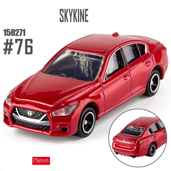 1:64 Original feito a mão de Metal Modelo de Carro Para a NISSAN SKYLINE Sedan Modelo de Carro de carros de Brinquedo, Brinquedo Simulação de Veículos Carro de Brinquedo de Menino Dom Nº 76 2