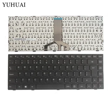 NOVO teclado do reino UNIDO, Para Lenovo 100-14 100-14IBD reino UNIDO teclado do Laptop Preto