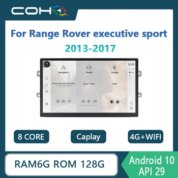 Para Terra Range Rover executivo esporte 2013-2017 Android De 10 Octa Core auto-Rádio Multimédia Player de Vídeo de Navegação 1920*720 1