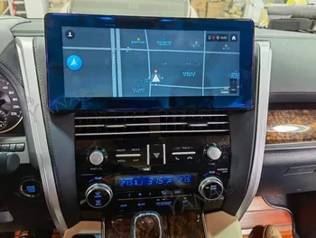 Carro do Andróide do Rádio de 2 Din Para Alphard Vellfire Lexus LM 2015-2020 Auto de Vídeo de Navegação GPS Receptor Estéreo Leitor Multimédia 2