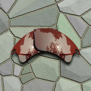 Chrome e o Bronze, Marrom Óculos de sol Polarizados de Substituição de Lentes para Oakley Fast Jacket XL 2