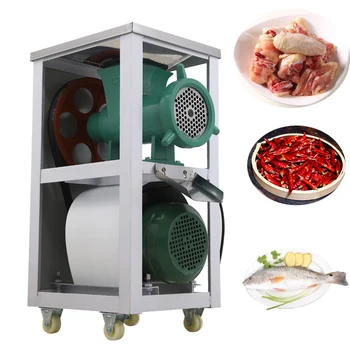 Comercial Multi-funcional Moedor de Carne Automático de Peixe-Esmagamento Elétricos do Agregado familiar Picador de Carne Triturador de Alimentos