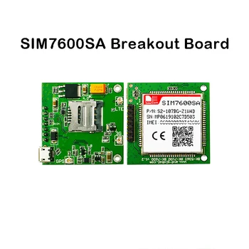 SIMCOM SIM7600SA LTE Cat1 módulo breakout board da placa do Núcleo B1/B2/B3/B4/B5/B7/B8/B28/B40/B66 Nova Zelândia, Austrália, América do Sul