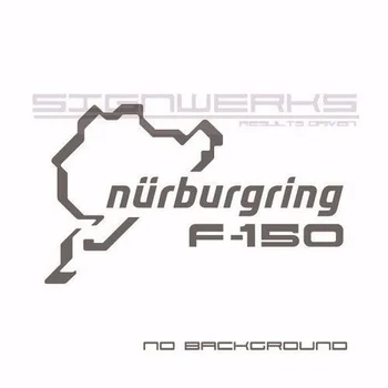 Para 2Pcs/Par F150 Nurburgring Adesivo Decalque emblema ford mustang GT Par Estilo Carro 1