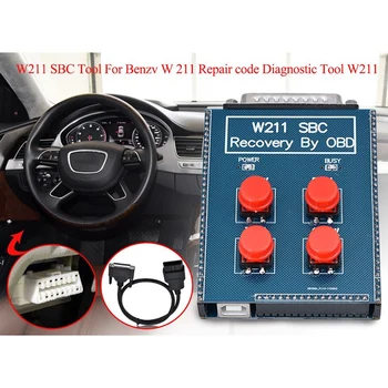 W211/R230 ABS/SBC Ferramenta Para a Mercedes Benz Para Obd SBC Ferramenta de Reposição Para o Benz Auto Diagnóstico Ferramenta de Diagnóstico OBD2 do Carro 1