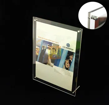 Retangular de acrílico, quadro da foto de acrílico publicidade de produto frame a4 photo frame 1