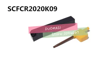SCFCR2020K09 Porta-20*20*125MM torneamento CNC suporte de ferramenta, 91 graus ferramentas de torneamento Externo, Torno ferramentas de corte 1