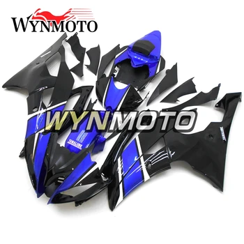 ABS, Injeção de Plástico Carenagem da Yamaha YZF R6 Ano 2008 - 2015 08-15 2016 16 Moto Carenagem Integral Kit Azul Royal, Preto
