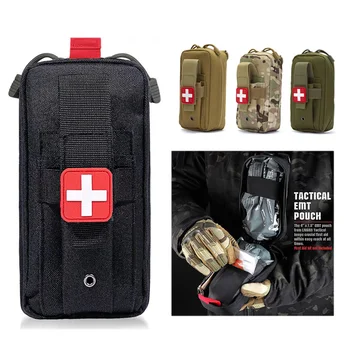 Tática Kit de Primeiros Socorros Médicos Militares Bolsa de EMT equipamento de Campismo Molle Para o Trauma Torniquete Curativo de Emergência, equipamentos de Sobrevivência 2