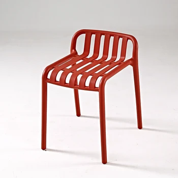 Salão De Luxo Cadeira De Jantar Nórdicos, Ergonômico E Elegante Cadeira De Plástico Minimalista Moderno Sotaque Cadeira Multifuncional Móveis 1