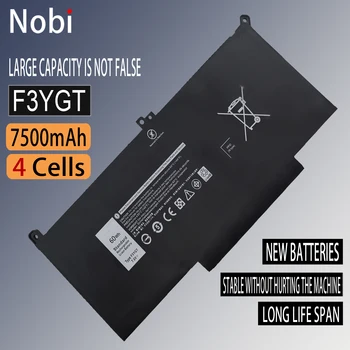Nobi 7.6 V F3YGT Laptop Bateria para Dell Latitude 12 7000 7280 7290/13 7000 P29S002/14 P73G002 E7390 E7480 Série DM3WC DM6WC 1